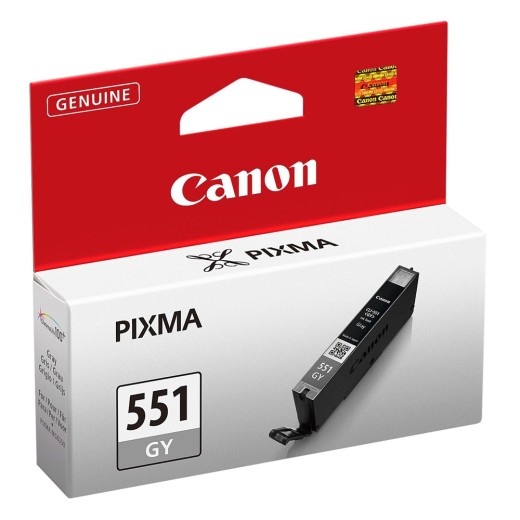 Canon Μελάνι Inkjet CLI-551GY Grey (6512B001) (CANCLI-551GY)