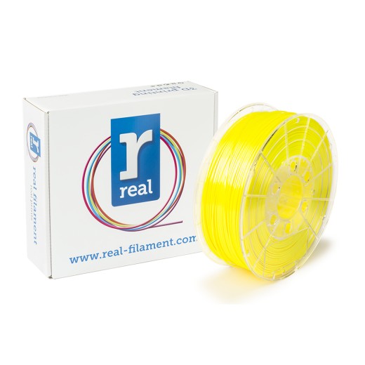 REAL PLA 3D Printer Filament - Satin Sun - spool of 0.5Kg - 1.75mm (REALPLASATINSUN750MM175)