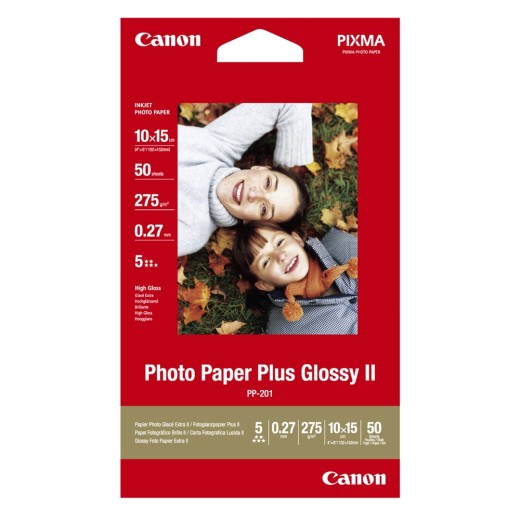 Canon Φωτογραφικό Χαρτί A6 Glossy 275g/m² 50 Φύλλα (2311B003) (CAN-PP201A6)