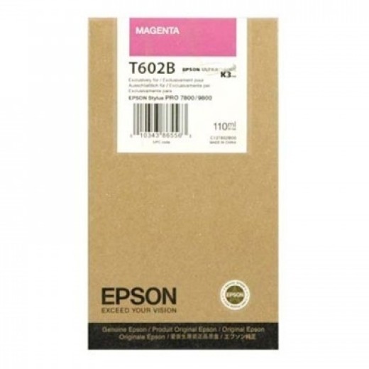 Epson Μελάνι Inkjet T602B Magenta (C13T602B00) (EPST602B00)