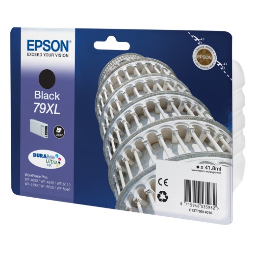 Epson Μελάνι Inkjet Series 79 XL Black (C13T79014010) (EPST790140)