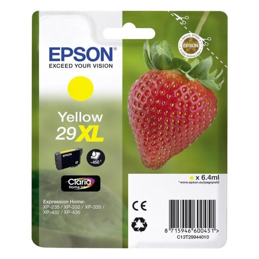Epson Μελάνι Inkjet Series 29 Yellow XL (C13T29944012) (EPST299440)