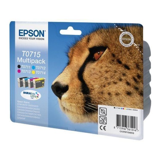 Epson Μελάνι Inkjet T0715 Multipack (C13T07154012) (EPST071540)