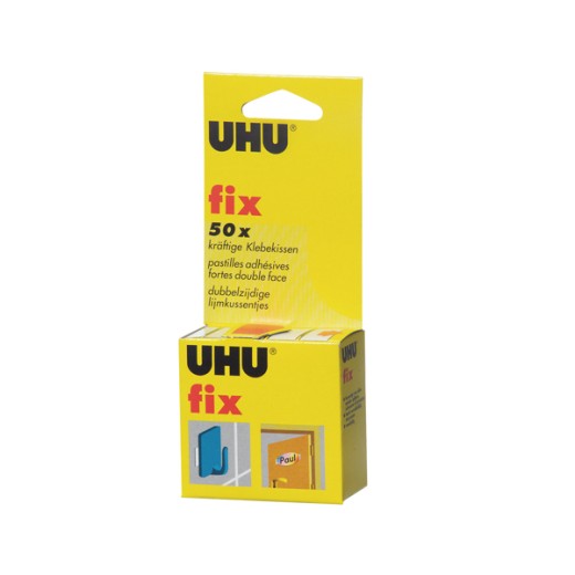 Αυτοκόλλητα Διπλής Όψεως UHU (50 Τεμάχια) (UHUFIX)