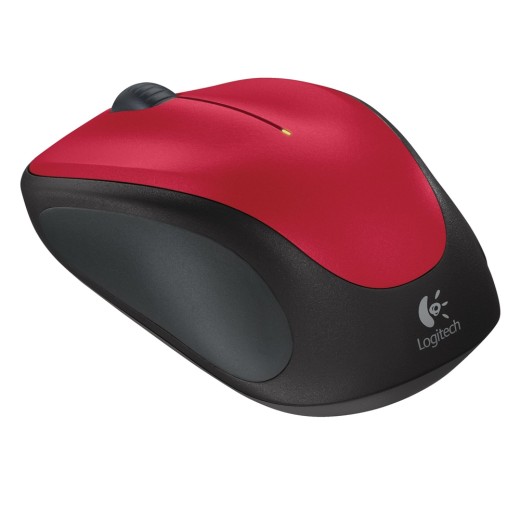 Logitech M235 Optical Mouse (Red, Wireless) (LOGM235RED)