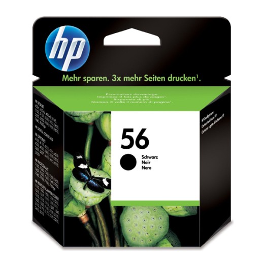 HP Μελάνι Inkjet No.56 Black (C6656AE) (HPC6656AE)