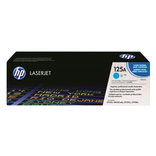 HP LaserJet CP1215/1515 Cyan Toner (CB541A) (HPCB541A)