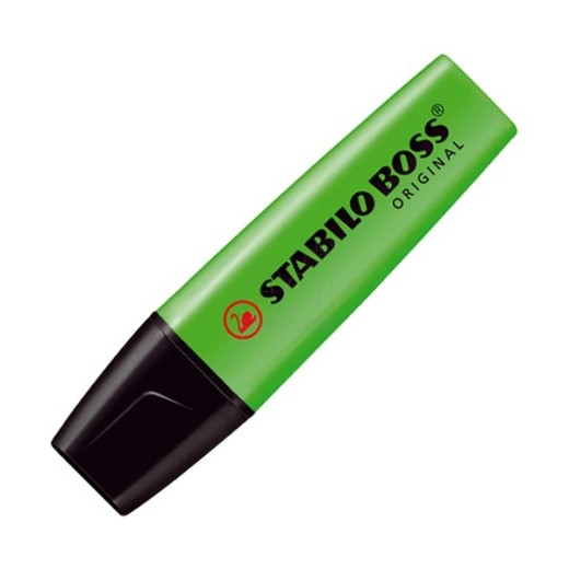 Μαρκαδόρος Υπογράμμισης STABILO BOSS 70/33 2 - 5 mm (Πράσινο) ( 70/33) (STB0003)