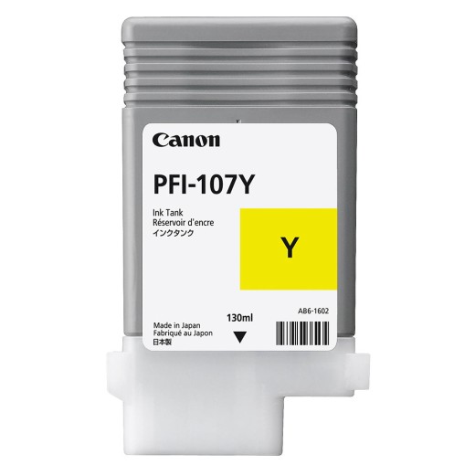 Canon Μελάνι Inkjet PFI-107Y Yellow (6708B001AA) (CANPFI-107Y)