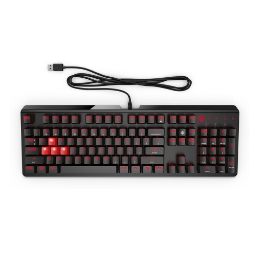 HP Encoder Gaming Red Keyboard (6YW76AA) (HP6YW76AA)