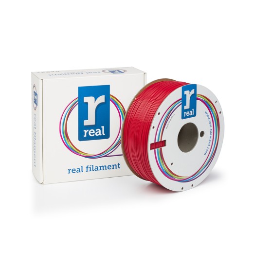 REAL ABS 3D Printer Filament - Red - spool of 1Kg - 1.75mm (REALABSRED1000MM175)