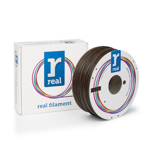 REAL ABS 3D Printer Filament - Brown - spool of 1Kg - 2.85mm (REALABSBROWN1000MM3)