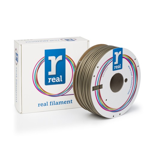 REAL ABS 3D Printer Filament - Gold - spool of 1Kg - 2.85mm (REALABSGOLD1000MM3)