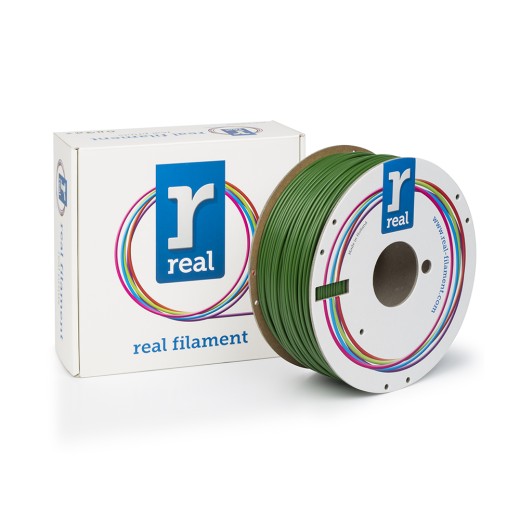 REAL ABS 3D Printer Filament - Green - spool of 1Kg - 2.85mm (REALABSGREEN1000MM3)
