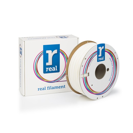 REAL PLA 3D Printer Filament - White - spool of 1Kg - 2.85mm (REALPLAWHITE1000MM3)
