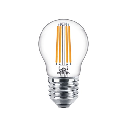 Philips E27 LED Warm White Filament Ball Bulb 6.5W (60W) (LPH02374) (PHILPH02374)