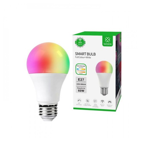 WOOX Smart LED bulb E27 RGB+CCT (R9074) (WOOR9074)