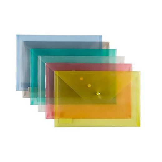 Officepoint Φάκελος κουμπί Α4 mix χρωμάτων (MAG-3460000-02) (OFPMAG-3460000-02)