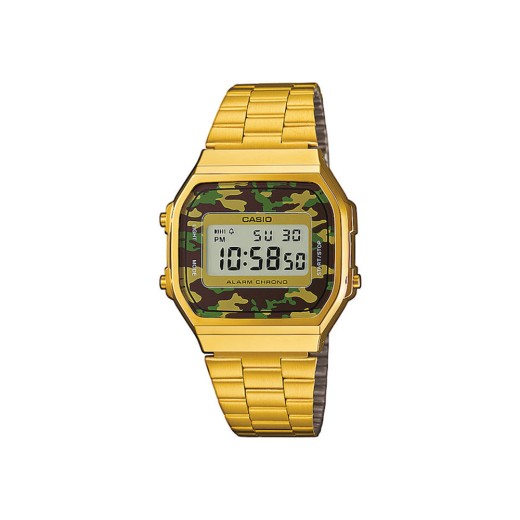 Casio Ψηφιακό Ρολόι Μπαταρίας με Μεταλλικό Μπρασελέ σε Χρυσό (ITA168WEGC-3EF) (CASITA168WEGC-3EF)