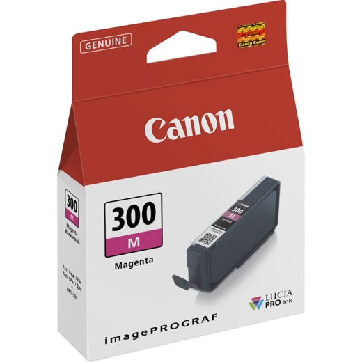 Canon PFI-300 Μελάνι Εκτυπωτή InkJet Ματζέντα (4195C001) (CANPFI-300M)