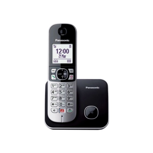 Ασύρματο Τηλέφωνο Panasonic KX-TG6851GRB Black (KX-TG6851GRB) (PANKXTG6851GRB)