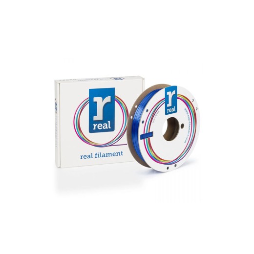 REAL PLA 3D Printer Filament - Blue- spool of 0.5Kg – 2.85mm (REALPLATBLUE500MM285)
