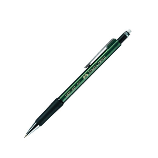 Faber-Castell Μηχανικό Μολύβι 0.7mm με Γόμα - Πράσινο (134763) (FAB134763)