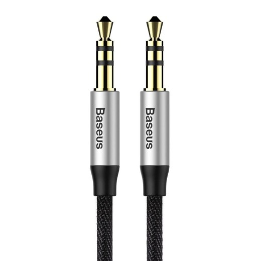 Baseus Cable 3.5mm male - 3.5mm male Black 1.5m (CAM30-CS1) (BASCAM30-CS1)