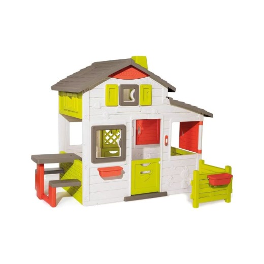 Smoby Children's Garden House Neo Friends with Fence 217x171x172cm (7600810203) (SMO7600810203)