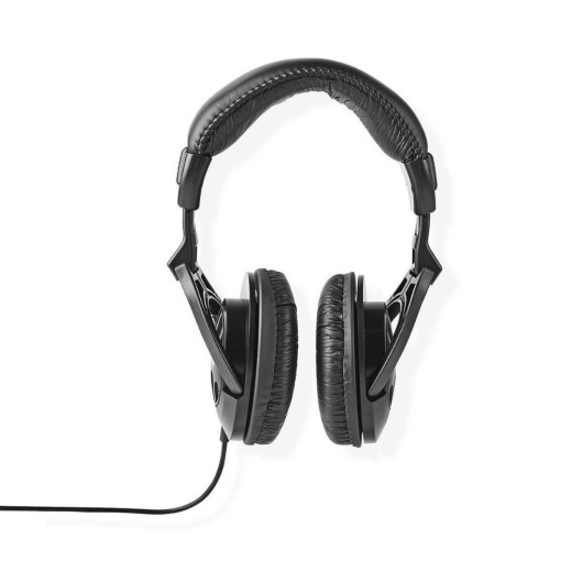 Nedis Over-Ear Wired Headphones Black (HPWD3200BK) (NEDHPWD3200BK)