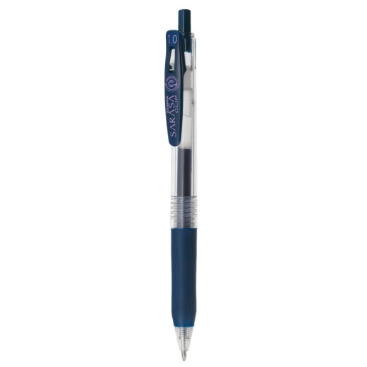 Zebra Sarasa Clip Gel Pen 1.0 Μπλε Μαύρο (ZB-14334) (ZEB14334)