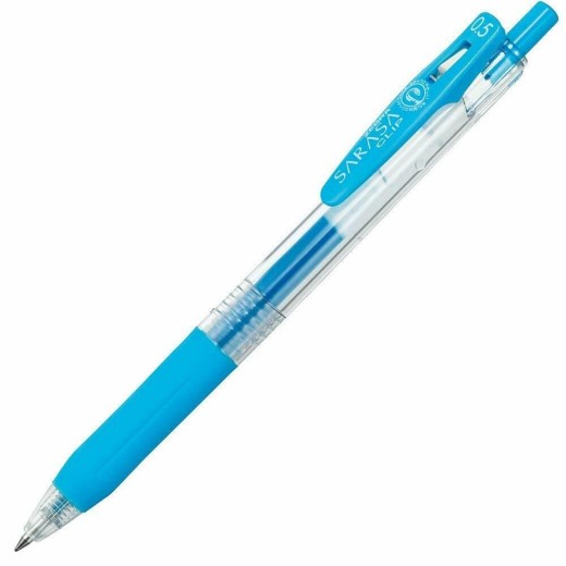 Zebra Sarasa Clip Gel Pen 0.5 Γαλάζιο (ZB-14318) (ZEB14318)