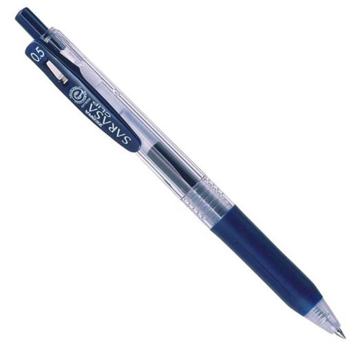 Zebra Sarasa Clip Gel Pen 0.5 Μπλε Μαύρο (ZB-14315) (ZEB14315)