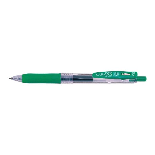 Zebra Sarasa Clip Gel Pen 0.5 Πράσινο (ZB-14314) (ZEB14314)