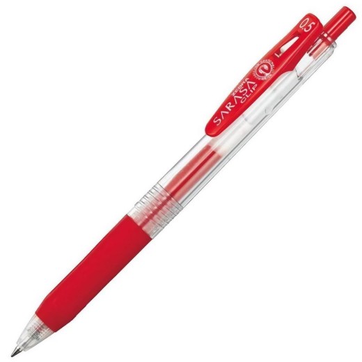 Zebra Sarasa Clip Gel Pen 0.5 Κόκκινο (ZB-14313) (ZEB14313)
