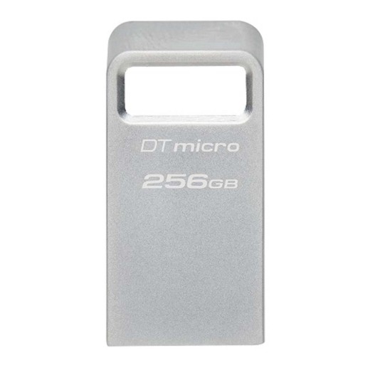 Kingston DataTraveler Micro Gen2 256GB USB 3.2 Stick Silver (DTMC3G2/256GB) (KINDTMC3G2-256GB)