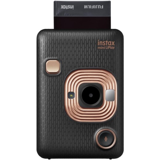 Fujifilm Instant Φωτογραφική Μηχανή Instax Mini LiPlay Elegant Black (16631801) (FJM16631801)