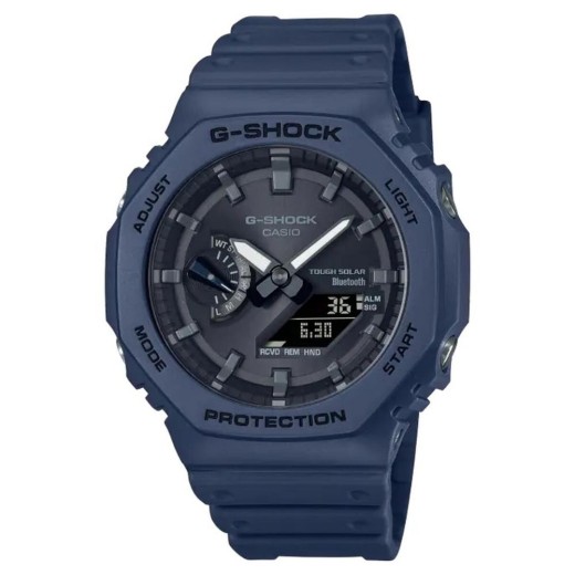 Casio G-Shock Digital Battery Watch with Rubber Strap Blue (GA-B2100-2AER) (CASGA-B2100-2AER)