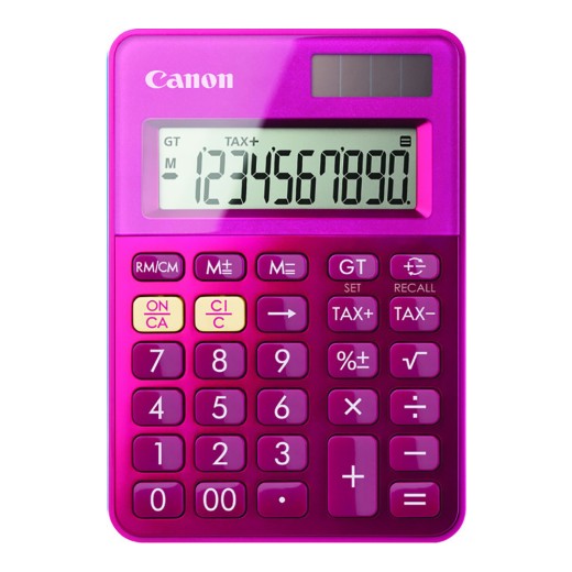 CANON LS-100KM CALCULATOR Pink (0289C003AB) (CANLS100KMP)