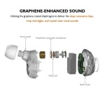 JABEES FIREFLY PRO TRUE WIRELESS EARBUDS, METALLIC