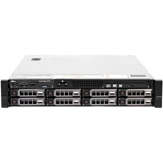 REF SERVER DELL POWEREDGE R720 2U, 2x E5-2650, 64GB, 2x 3 TB SAS, H710 - GRADE A- REF SERVER DELL POWEREDGE R720 2U, 2x E5-2650, 64GB, 2x 3 TB SAS, H710 - GRADE A-