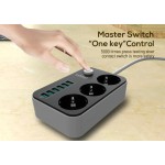 LDNIO ΠΟΛΥΜΠΡΙΖΟ SE3631 3 ΘΕΣΕΩΝ + 6 ΘΥΡΕΣ USB