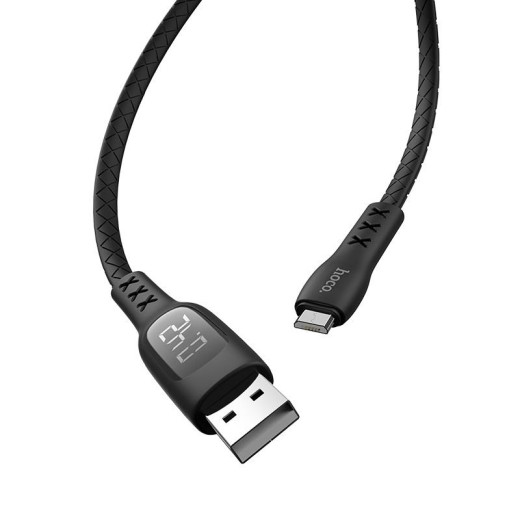 HOCO S6 SENTINEL ΚΑΛΩΔΙΟ ΦΟΡΤΙΣΗΣ ΜΕ ΟΘΟΝΗ MICRO USB HOCO S6 SENTINEL ΚΑΛΩΔΙΟ ΦΟΡΤΙΣΗΣ ΜΕ ΟΘΟΝΗ MICRO USB