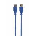 GEMBIRD ΚΑΛΩΔΙΟ USB EXTENSION 3.0 MALE-FEMALE ΜΕ ΦΕΡΡΙΤΗ 3m