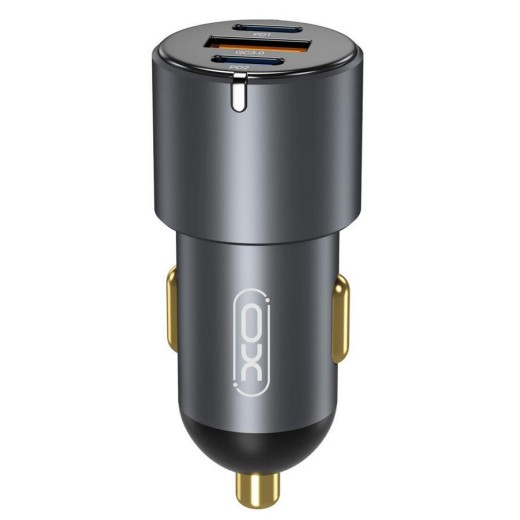 XO CC45 ΦΟΡΤΙΣΤΗΣ ΑΥΤΟΚΙΝΗΤΟΥ PD+QC3.0 30W, 3 ΘΥΡΕΣ XO CC45 ΦΟΡΤΙΣΤΗΣ ΑΥΤΟΚΙΝΗΤΟΥ PD+QC3.0 30W, 3 ΘΥΡΕΣ