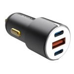 XO CC45 ΦΟΡΤΙΣΤΗΣ ΑΥΤΟΚΙΝΗΤΟΥ PD+QC3.0 30W, 3 ΘΥΡΕΣ XO CC45 ΦΟΡΤΙΣΤΗΣ ΑΥΤΟΚΙΝΗΤΟΥ PD+QC3.0 30W, 3 ΘΥΡΕΣ