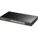CUDY GS2024S2 24-PORT LAYER 2 MANAGED GIGABIT SWITCH WITH 4 GIGABIT SFP SLOTS