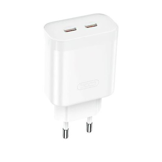 XO L105 ΦΟΡΤΙΣΤΗΣ 35W, 2 ΘΥΡΕΣ PD, ΛΕΥΚΟΣ XO L105 ΦΟΡΤΙΣΤΗΣ 35W, 2 ΘΥΡΕΣ PD, ΛΕΥΚΟΣ