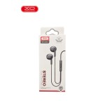 XO EP369 ΑΚΟΥΣΤΙΚΑ HANDSFREE  3.5mm ,ΜΑΥΡΟ