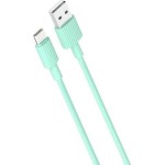 XO NB156 ΚΑΛΩΔΙΟ ΦΟΡΤΙΣΗΣ TYPE-C, ΠΡΑΣΙΝΟ, 1m
